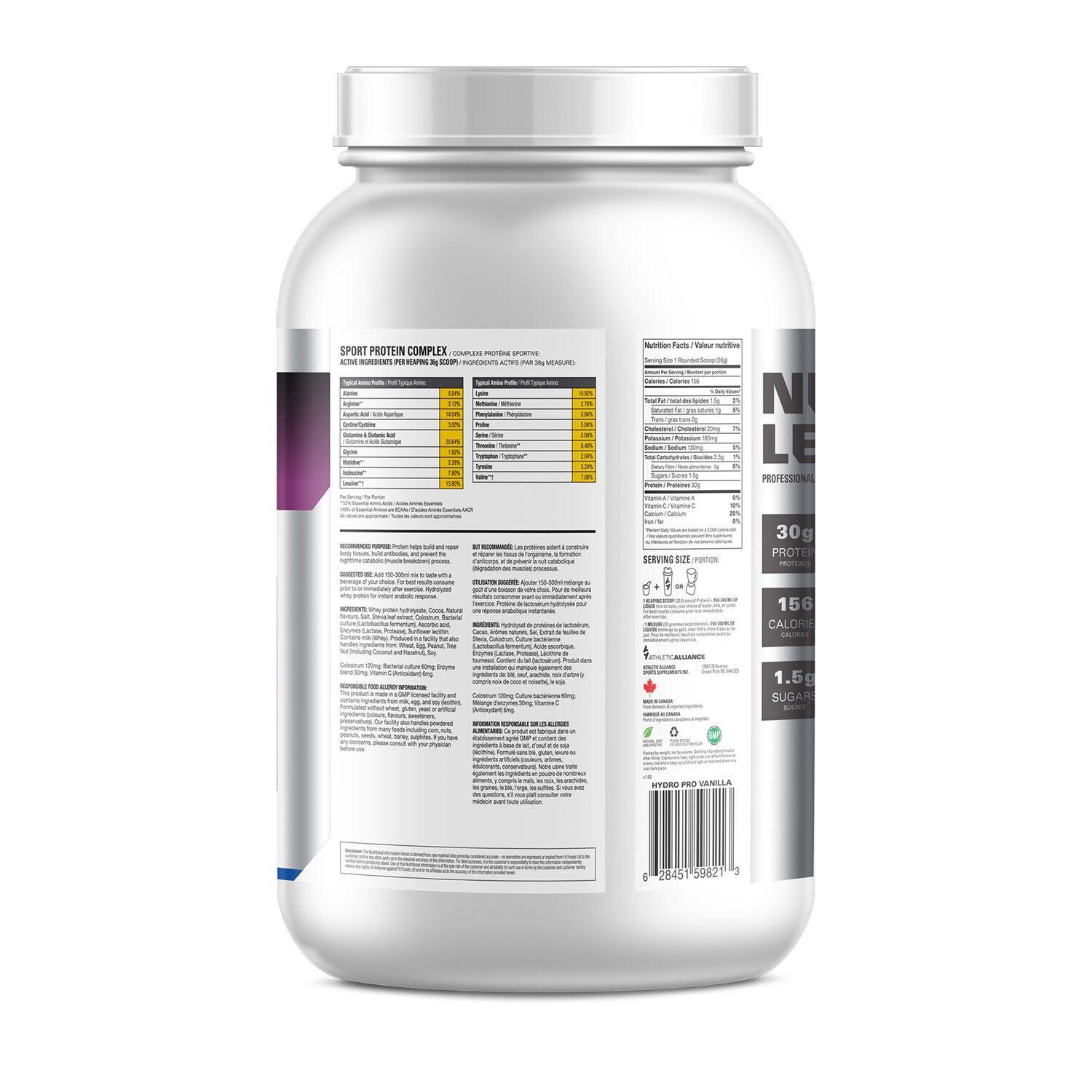 Hydro Pro XL - Vanilla Vanilla | GNC